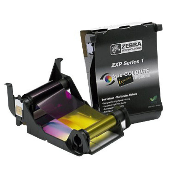 Picture of Zebra 800011-140 - ZXP1 YMCKO Colour Ribbon - 100 Cards